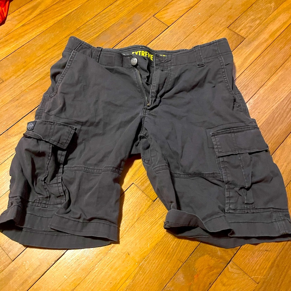 Gray, Cargo shorts